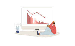 株価が暴落してショックを受ける人